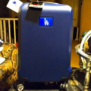 LA Dodgers traveling suit case...perfect carryon